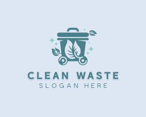 Garbage Waste Sanitation logo design