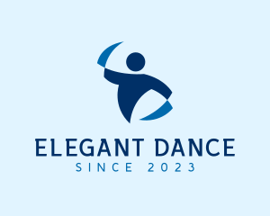 Person Dancer Performer  logo design