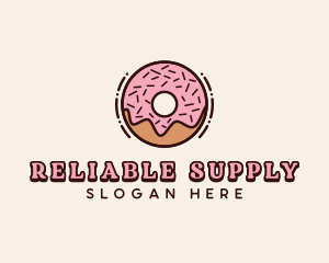 Donut Dessert Confectionery logo design