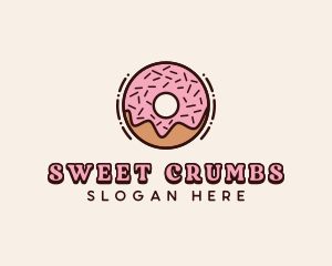 Donut Dessert Confectionery logo design