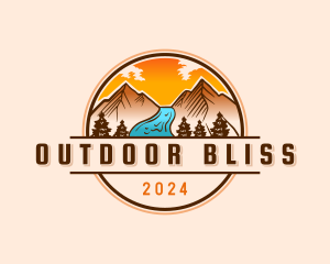 Mountain Summit Adventure logo design