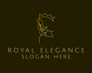 Royal Queen Cosmetics logo design