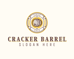 Brewery Beer Barrel logo design