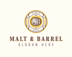 Brewery Beer Barrel logo