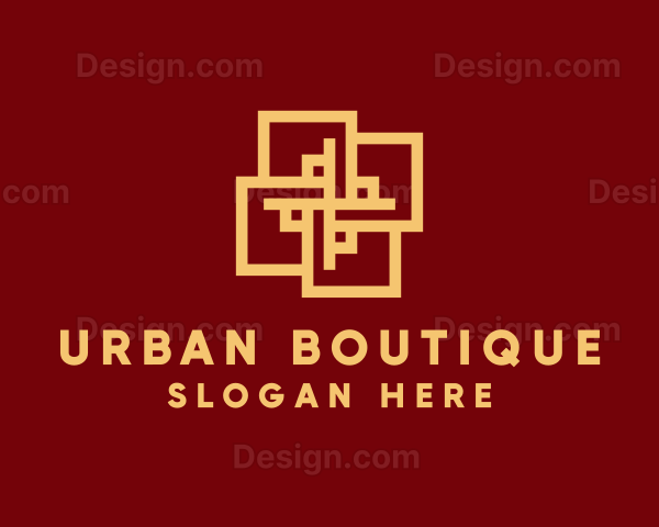 Oriental Tile Pattern Logo