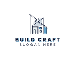 Home Contractor Structure logo design