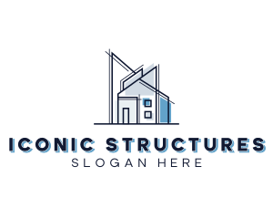 Home Contractor Structure logo design