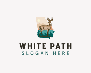 Georgia White Tailed Deer logo
