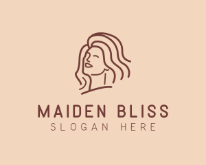 Woman Hair Salon logo design