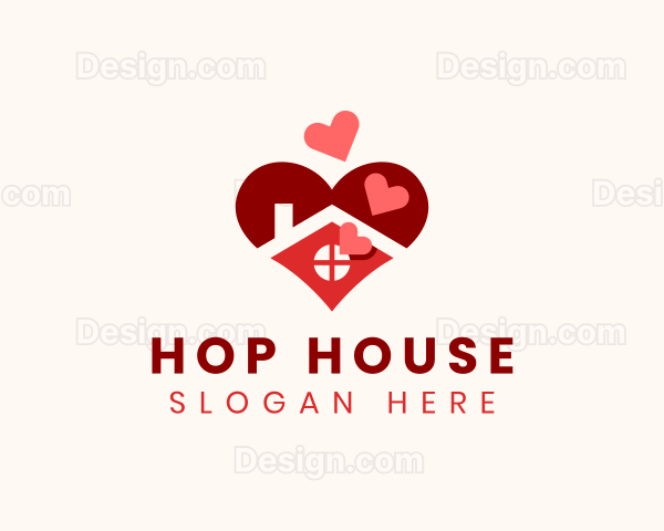 Orphanage House Heart Logo