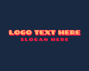 Retro Comic Brand Font logo