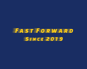 Fast Racing Wordmark logo design