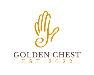 Golden Recruitment Agency  logo design