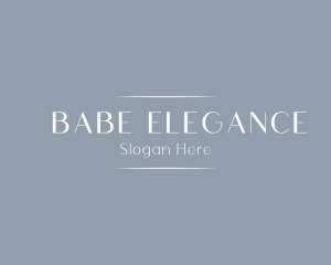 Generic Elegant Business logo design