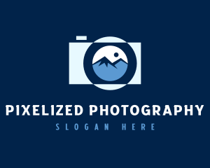 Mountain Scenery Photography  logo design