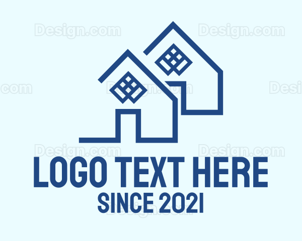 Blue House Listing Logo