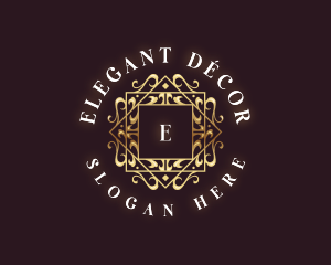 Luxury Elegant Floral logo design