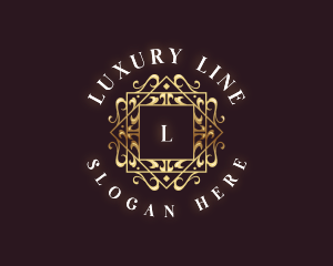 Luxury Elegant Floral logo design