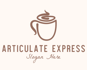 Latte Coffee Cup  logo