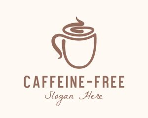 Latte Coffee Cup  logo design