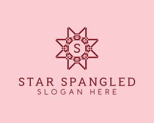 Decorative Flower Star logo design