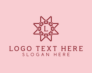 Decorative Flower Star logo