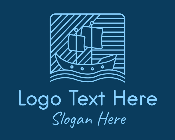 Boat logo example 2
