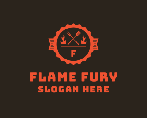 Flame Grill Steakhouse  logo design