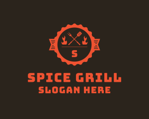 Flame Grill Steakhouse  logo design