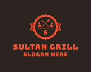 Flame Grill Steakhouse  logo design