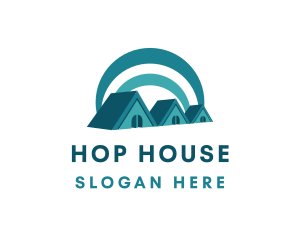 House Roof Architecture logo design