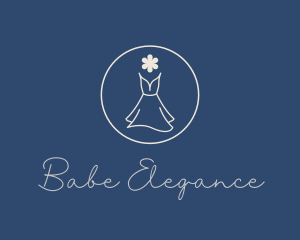 Minimalist Elegant Dress logo design