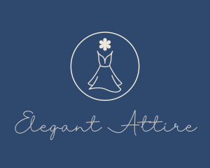 Minimalist Elegant Dress logo design