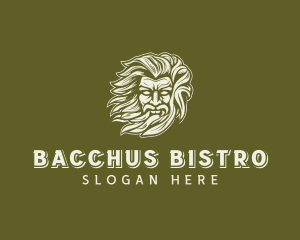 Mythical Greek God logo