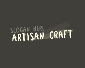Artist Craft Brush logo design