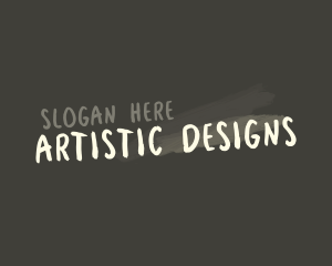 Artist Craft Brush logo design