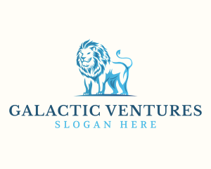 Majestic Lion Animal logo design