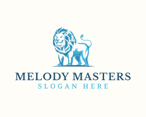 Majestic Lion Animal logo