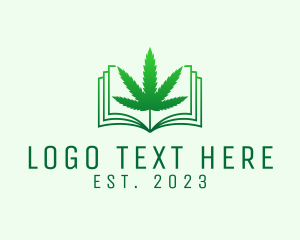 Cannabis Leaf Book logo