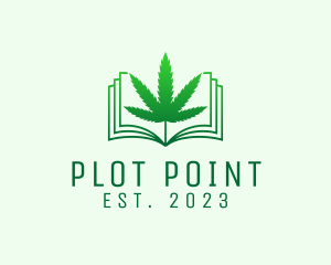 Cannabis Leaf Book logo