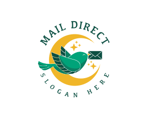 Bird Mail Courier logo
