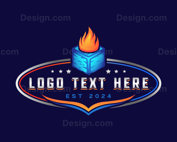 Hot Cold Temperature Logo