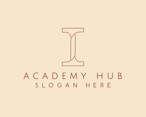 Pillar Law School Academy logo design