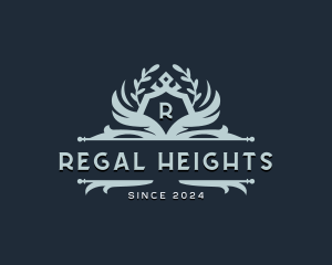 Upscale Royal Hotel logo design