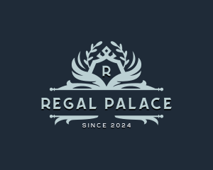 Upscale Royal Hotel logo design