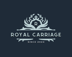 Upscale Royal Hotel logo design