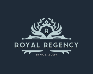 Upscale Royal Hotel logo design