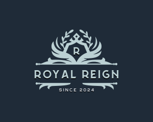 Upscale Royal Hotel logo design