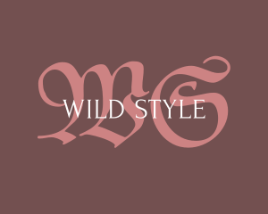 Feminine Styling Salon logo design