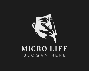 Hand Face Life Coach logo design